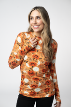 Load image into Gallery viewer, Blair Long Sleeve Top - Spooky Autumn
