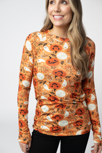 Load image into Gallery viewer, Blair Long Sleeve Top - Spooky Autumn
