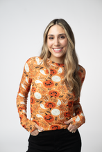 Load image into Gallery viewer, Blair Long Sleeve Top - Spooky Autumn