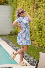 Load image into Gallery viewer, Alicia Dress - Tropical Leaf