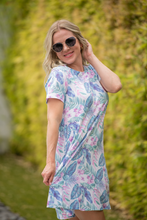 Load image into Gallery viewer, Alicia Dress - Tropical Leaf