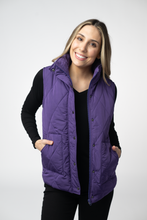 Load image into Gallery viewer, Remy Zip Up Vest - Purple