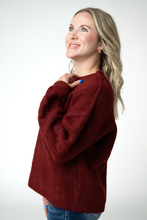 Load image into Gallery viewer, Dakota Sweater - Burgundy