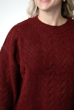 Load image into Gallery viewer, Dakota Sweater - Burgundy