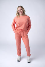Load image into Gallery viewer, Corrine Ribbed Pullover Top - Coral