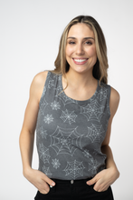 Load image into Gallery viewer, Ava Tank - Faded Black Webs