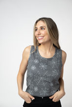 Load image into Gallery viewer, Ava Tank - Faded Black Webs