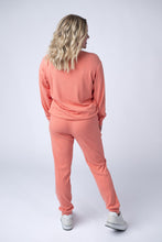 Load image into Gallery viewer, Corrine Ribbed Pullover Top - Coral