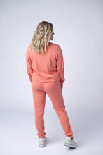 Load image into Gallery viewer, Corrine Ribbed Pullover Top - Coral