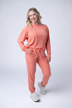 Load image into Gallery viewer, Corrine Ribbed Pullover Top - Coral