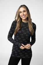 Load image into Gallery viewer, Blair Long Sleeve Top - Midnight Ghosts