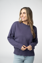 Load image into Gallery viewer, Gianna Pullover Sweater - Slate Blue