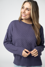 Load image into Gallery viewer, Gianna Pullover Sweater - Slate Blue