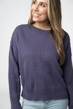 Load image into Gallery viewer, Gianna Pullover Sweater - Slate Blue