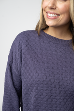 Load image into Gallery viewer, Gianna Pullover Sweater - Slate Blue