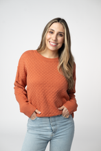 Load image into Gallery viewer, Gianna Pullover Sweater - Pumpkin