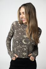 Load image into Gallery viewer, Blair Long Sleeve Top - Celestial Nights