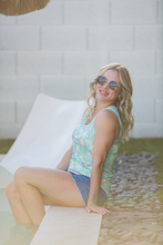 Load image into Gallery viewer, Noelle Tank - Aqua Palm