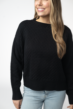 Load image into Gallery viewer, Gianna Pullover Sweater - Black