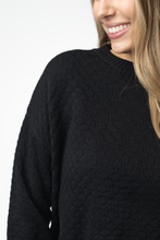 Load image into Gallery viewer, Gianna Pullover Sweater - Black