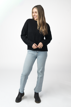 Load image into Gallery viewer, Gianna Pullover Sweater - Black