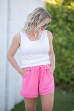 Load image into Gallery viewer, Weslie Waffle Shorts - Pink