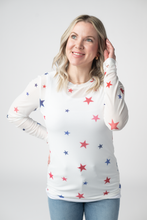 Load image into Gallery viewer, Mesh Long Sleeve Top - Stars