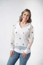 Load image into Gallery viewer, American Stars Mesh Hoodie