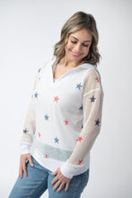 Load image into Gallery viewer, American Stars Mesh Hoodie