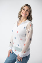 Load image into Gallery viewer, American Stars Mesh Hoodie