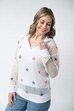 Load image into Gallery viewer, American Stars Mesh Hoodie