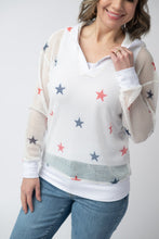 Load image into Gallery viewer, American Stars Mesh Hoodie