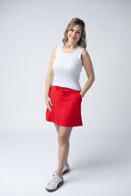 Load image into Gallery viewer, Serena Luxe Skort - Red