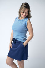 Load image into Gallery viewer, Serena Luxe Skort - Navy