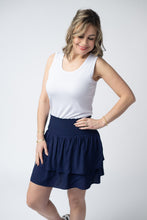 Load image into Gallery viewer, Roxie Ruffle Skort - Navy