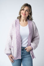 Load image into Gallery viewer, Kinsley Cardigan - Purple Mix