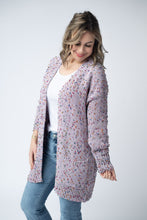 Load image into Gallery viewer, Carly Confetti Dot Cardigan - Lavender