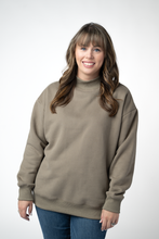 Load image into Gallery viewer, Marley Mock Neck Sweatshirt - Taupe