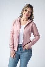 Load image into Gallery viewer, Fullzip Hoodie - Dusty Pink