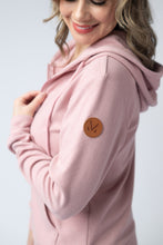 Load image into Gallery viewer, Fullzip Hoodie - Dusty Pink