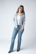 Load image into Gallery viewer, Fullzip Hoodie - Light Grey