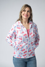 Load image into Gallery viewer, Fullzip Hoodie - Patriotic Cherries