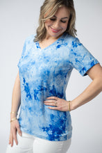 Load image into Gallery viewer, Sophie Top - Blue Tie Dye