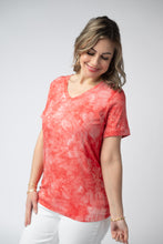 Load image into Gallery viewer, Sophie Top - Red Tie Dye