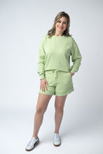 Load image into Gallery viewer, French Terry Stevie Shorts - Spring Leaf