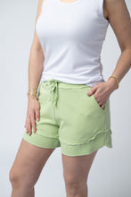 Load image into Gallery viewer, French Terry Stevie Shorts - Spring Leaf