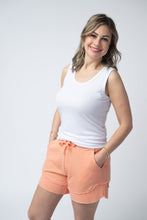 Load image into Gallery viewer, French Terry Stevie Shorts - Spring Peach