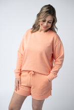 Load image into Gallery viewer, French Terry Stevie Shorts - Spring Peach