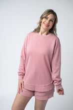 Load image into Gallery viewer, French Terry Stevie Shorts - Dusty Pink