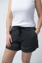 Load image into Gallery viewer, French Terry Stevie Shorts - Black